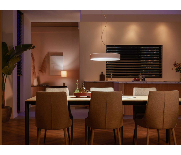 Philips Hue White ambiance Lampa wisząca Enrave (biała) - 729077 - zdjęcie 8